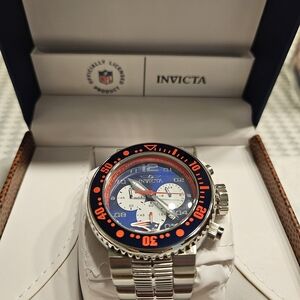 Invicta Men's NFL Patriots Chronograph Dive Watch (Limited Edition)
